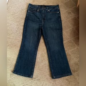 NWT Banana Republic petite cropped bootcut jeans, size 30/10